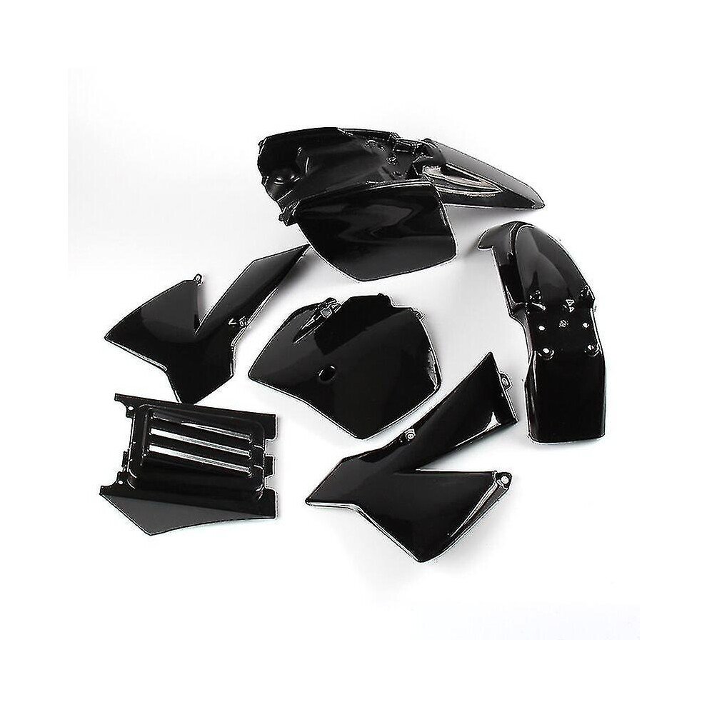 (Black) 3 Color Plastic Body Fender Kit For Sx 50Cc 50 50Sx 50 Mini Adventure Junior Adventur 2003-2008 Dirt Bike Pit Bike_fs Black 7364070596997