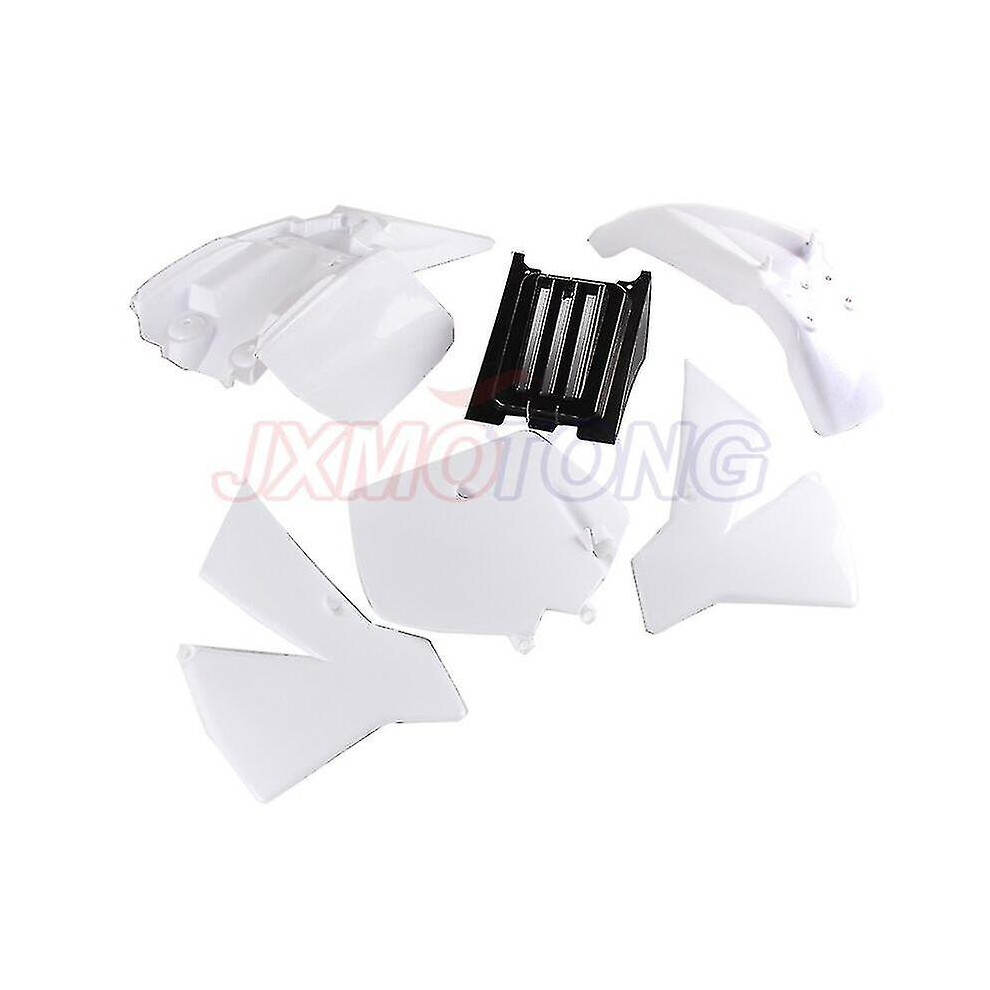 (White) 3 Color Plastic Body Fender Kit For Sx 50Cc 50 50Sx 50 Mini Adventure Junior Adventur 2003-2008 Dirt Bike Pit Bike_fs White 7364070597000