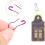 320 Pieces 8 Colors Safety Calabash Pins,bulb Pins With Storage Box, Knitting Marker For Diy Clothes 5