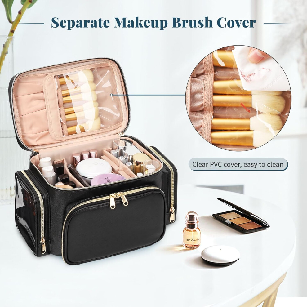 large-makeup-bag--portable-travel-makeup-bag-organizer-for-women-girls-with-makeup-brush-compartment---two-side-pockets--cosmetic-travel-bag-vertical