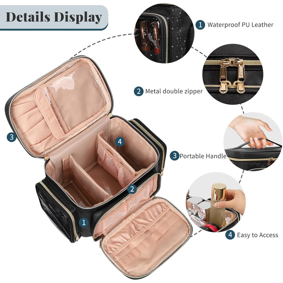 large-makeup-bag--portable-travel-makeup-bag-organizer-for-women-girls-with-makeup-brush-compartment---two-side-pockets--cosmetic-travel-bag-vertical