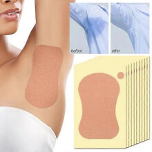 10pcs Underarm Sweat Pad Armpit Antiperspirant Sticker Anti Perspiration Absorbent Deodorant Prevention Reduce Armpit Foot Sweat