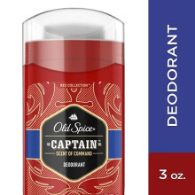 Old Spice Red Collection Deodorant for Men, Captain Scent, 3.0 Oz.