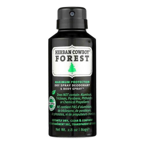 Herban Cowboy - Spray Dry Forest - 1 Each - 2.8 Oz