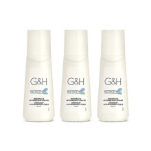 X 3 Bouteille Gh Protect+ Déodorant Anti-transpirant Roll-on Taille 100 Ml.