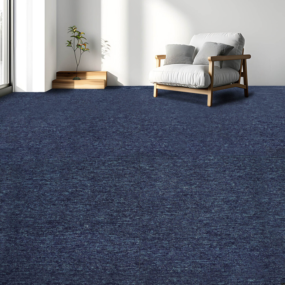 Carpet Tiles Heavy Duty 20pcs 5SQM in Blue