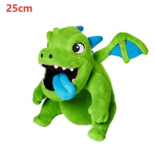 Clashed Royale Plush Doll Toy Royale War Revenge Log Rolling Wood Doll Pillow Game Cartoon Baby Dragon Soft Stuffed Plushie Gift
