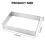Baking Mould Square, Adjustable, Baking Rectangular Extendable Cake Cake/pizza , Cake Ring 1