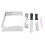 Baking Mould Square, Adjustable, Baking Rectangular Extendable Cake Cake/pizza , Cake Ring 3