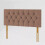 (Single Silver) 3ft Plush Velvet Padded Chesterfield Headboard Bed 11