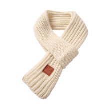 (beige, One Size) Listenwind 13 Colors Kids Scarf Boys Girls Baby Winter Warm Scarf Knit Shawl Scarf Children Neck Collar Keep Warm Accessories