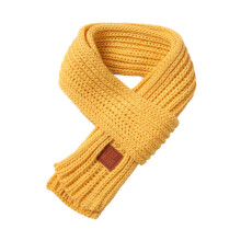 (yellow, One Size) Listenwind 13 Colors Kids Scarf Boys Girls Baby Winter Warm Scarf Knit Shawl Scarf Children Neck Collar Keep Warm Accessories