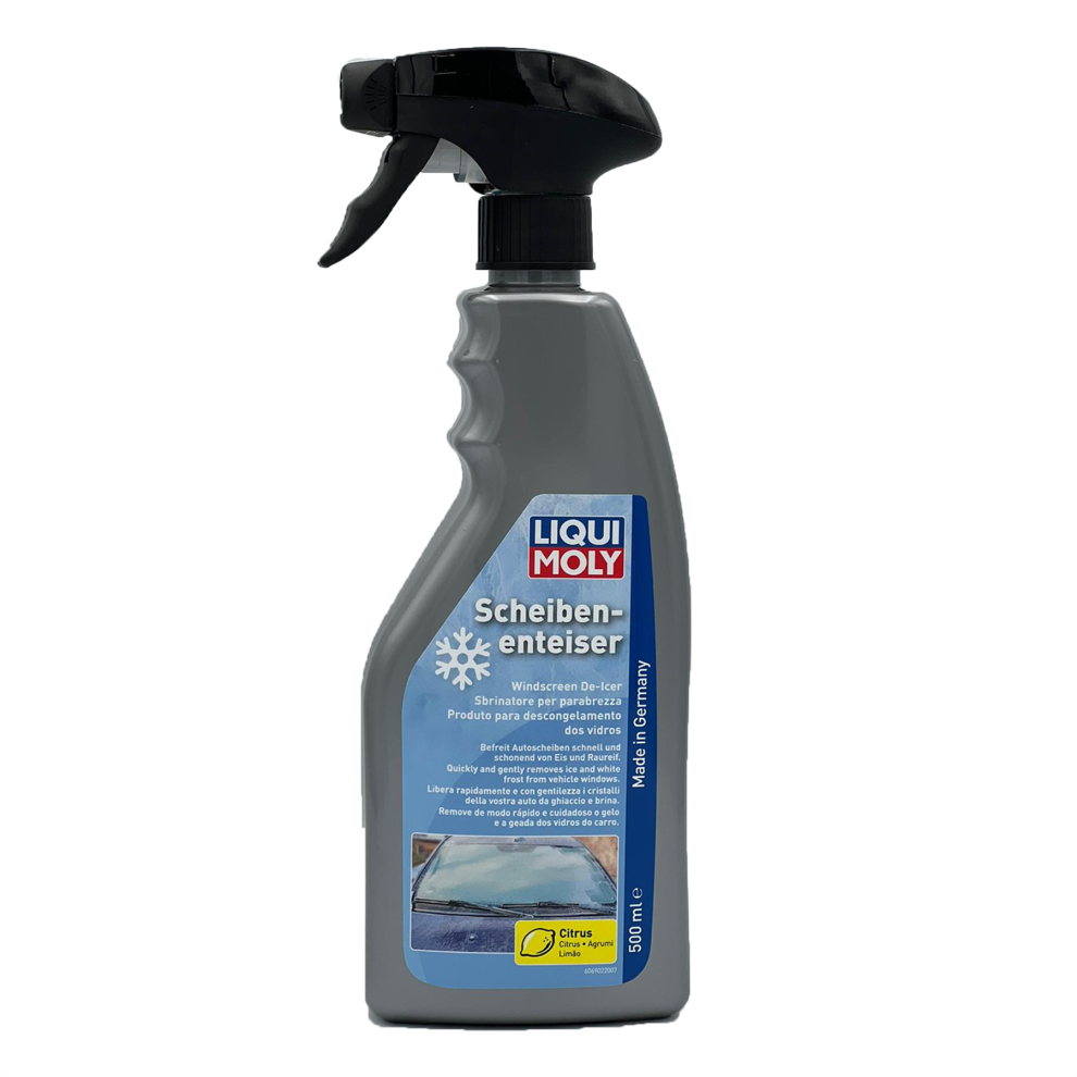 De Icer Spray Liqui Moly Car Windscreen De-Icer Quick Frost Ice Removal 500Ml 4100420069024
