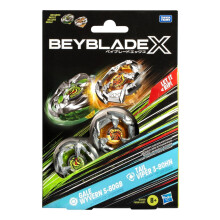 Beyblade X - Gale Wyvern 5-80GB (Stamina) & Tail Viper 3-80HN (Defense) Kids Toy - Board Game