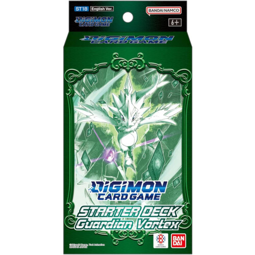 Bandai Digimon Card Game Guardian Vortex Starter Deck (ST-18) (Pack of 8)