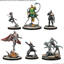 Marvel: Crisis Protocol, il set CORE pi potente della Terra - Eroi e cattivi iconici per battaglie epiche! Gioco da tavolo di supereroi, et 14+