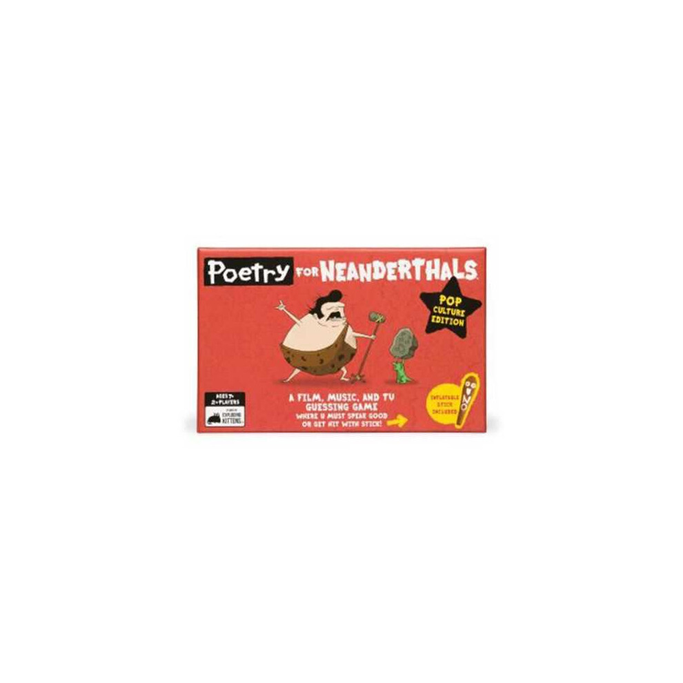 Exploding Kittens Poetry For Neanderthals Pop Culture Edition