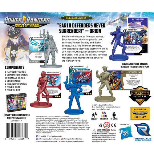 Power Rangers Heroes of the Grid Allies Pack 4 1