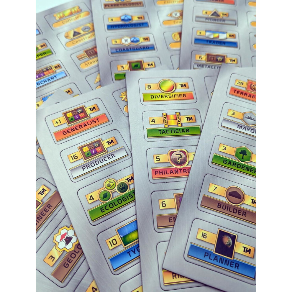 Photos - Board Game Terraforming Mars Milestones and Awards 