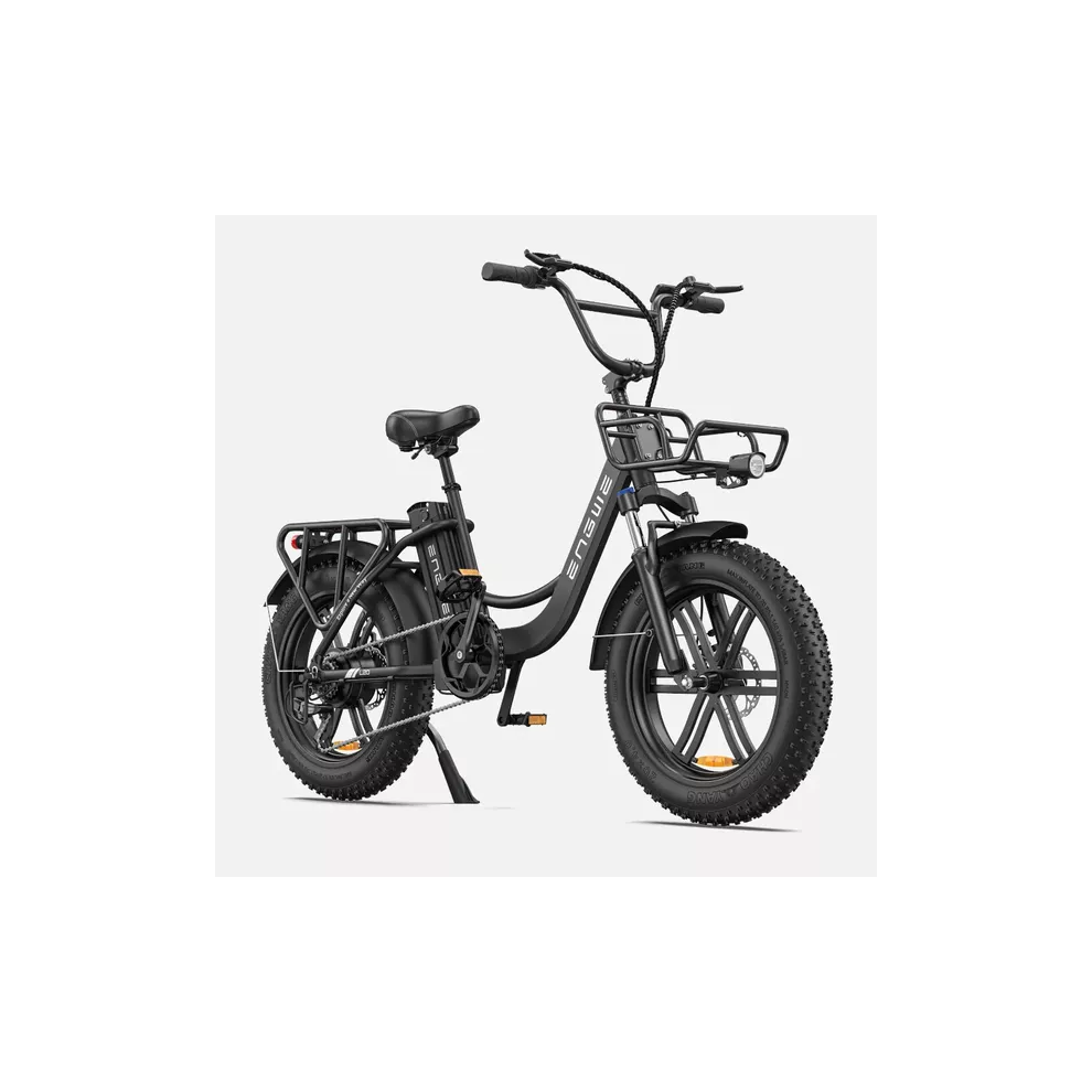 (Black) ENGWE L20 Fat Tire Commuter E-Bike 750W 48V 13Ah