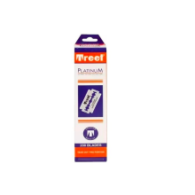 Treet Platinum Double Edge Razor Blades - 200 Blades for Safety Razors Piller