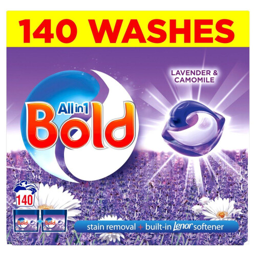 Bold Bold 140 Wash All-In-One Laundry Detergent Pods 1
