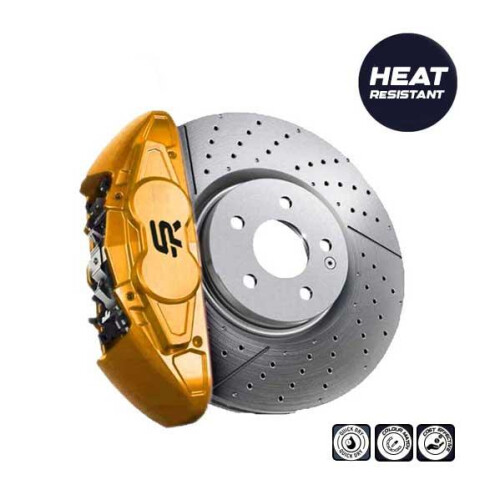 Gold Brake Caliper Paint 1