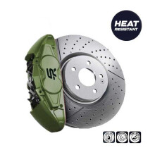Olive Drab Brake Caliper Paint