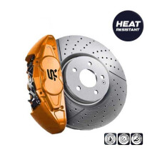 Orange Brake Caliper Paint