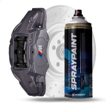 Gunmetal Grey Brake Caliper paint – Heat Resistant & Scratch Repair