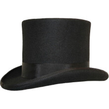 (S) Hand Made Wool Top Hat Satin Lined Small To Xxl Y1