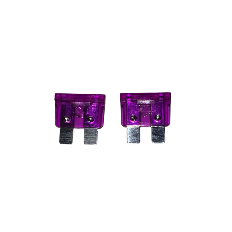 Thetford Toilet Pump 3 Amp Blade Fuses X 2  – 21766