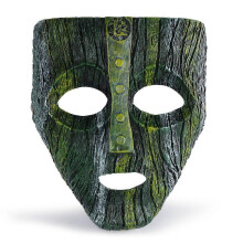 Movie The Mask Cosplay Son of Jim Half Face Helmet Horror Resin Unisex Fashion Headwear Halloween Masquerade Party Costume Prop