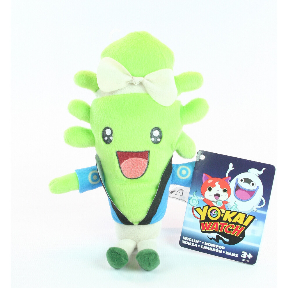 YO-KAI WATCH plush WIGLIN 8" soft toy seaweed game - NEW!