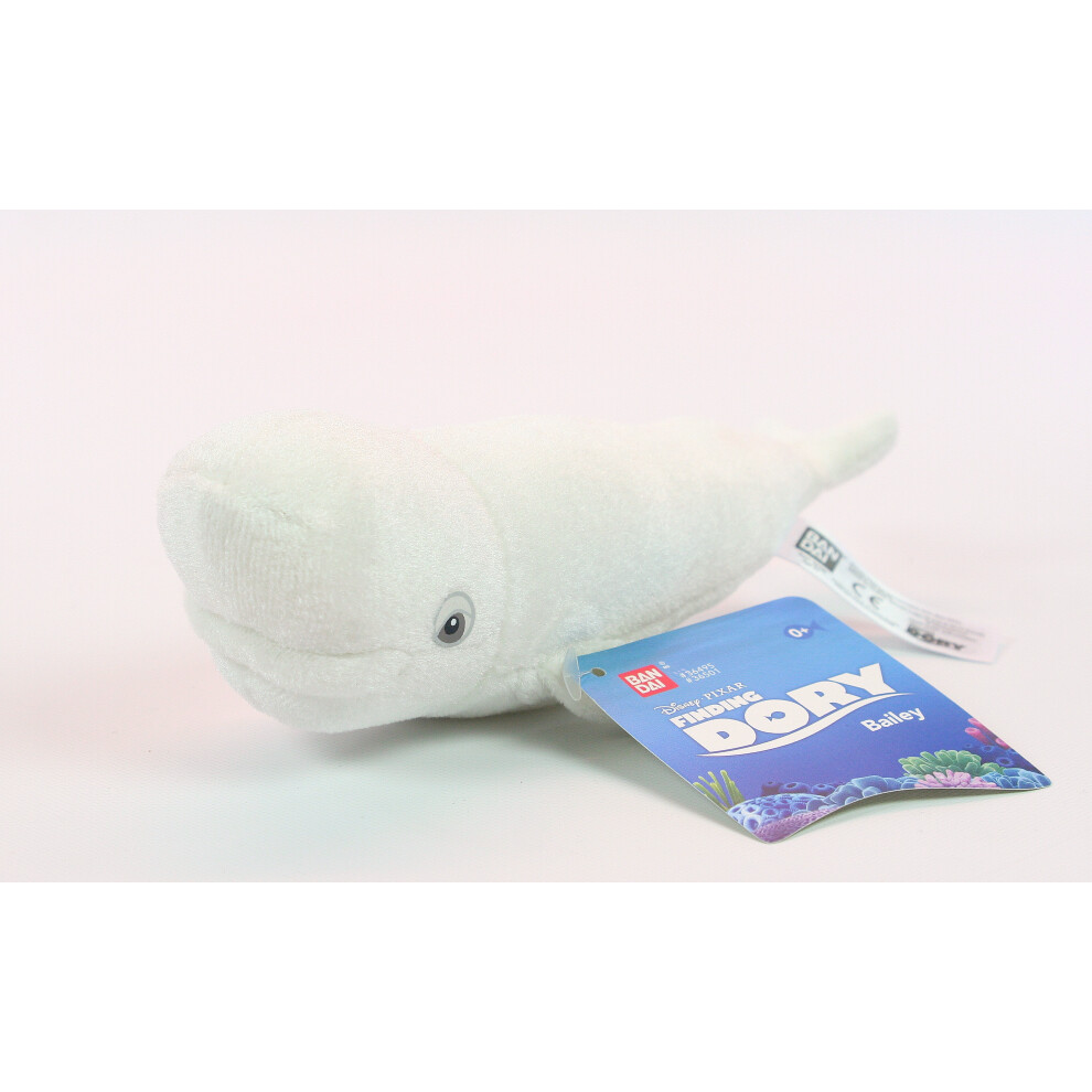 FINDING DORY plush BAILEY 8" soft toy beluga whale nemo Disney Pixar - NEW!