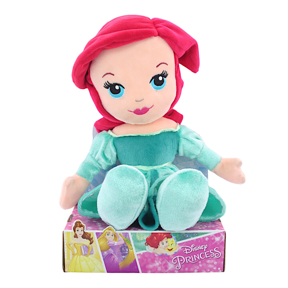 Disney Princess classic Ariel 10" plush soft toy The Little Mermaid