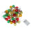 URBN Living 30 Pcs Multi Coloured LED Bulbs Christmas Party Lighting String Lights Decoration 6