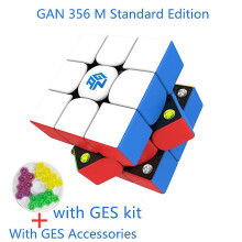 Gan 356 Cube Magnetic Magic Speed Gan Cube Stickerless Cube Magnets Professional Speed Cube Gan356 M Puzzle Cube Magnetic Cubes