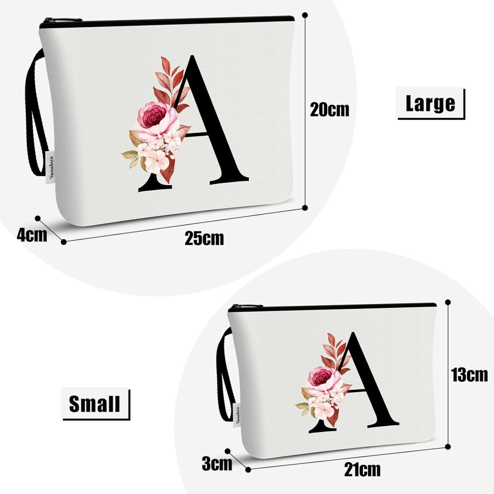 white--z--2-pcs-initial-makeup-bag-set-birthday-gifts-for-women-ideal-for-wedding-travel--s--white