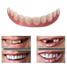 Instant Smile Comfort Fit Flex Teeth Whitening Denture Paste Cover_y High Quality