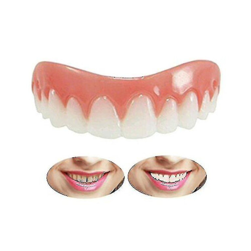 Instant Smile Comfort Fit Flex Teeth Whitening Denture Paste Cover_y High Quality 2