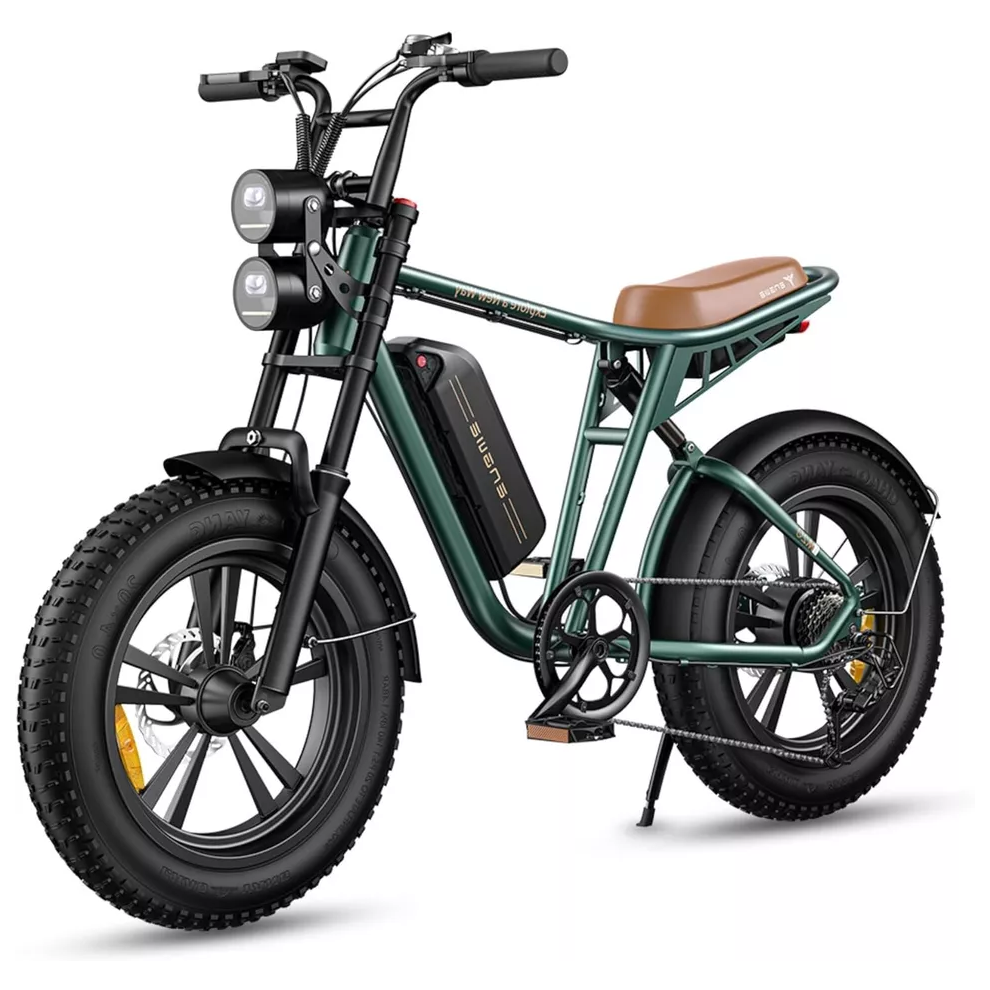 (Green) ENGWE M20 20x4.0 Fat Tire Electric Bike 48V 13Ah