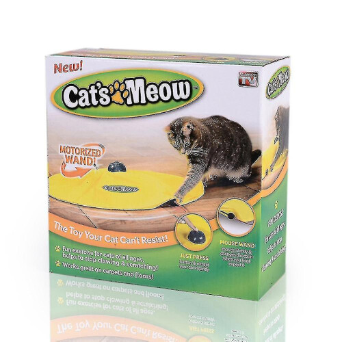 Cat's Meow Undercover Toy Moving Panic Mouse Interactive Play High Quality