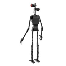 Terror Town Monster Siren Head Building Blocks Moc Humanoid Creature Telegraph Pole Model Assemble Game Toys for Children Gifts