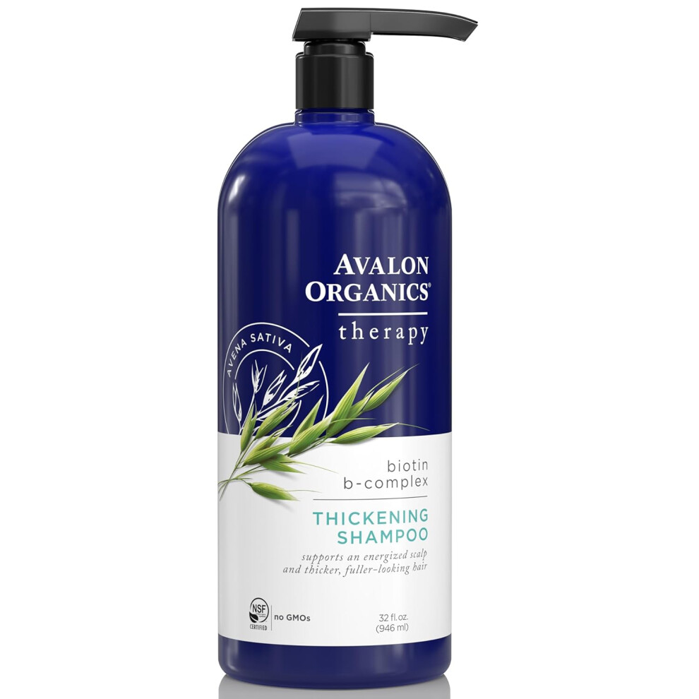 Avalon Organics Biotin B-Complex Thickening Shampoo - 32Fl.Oz