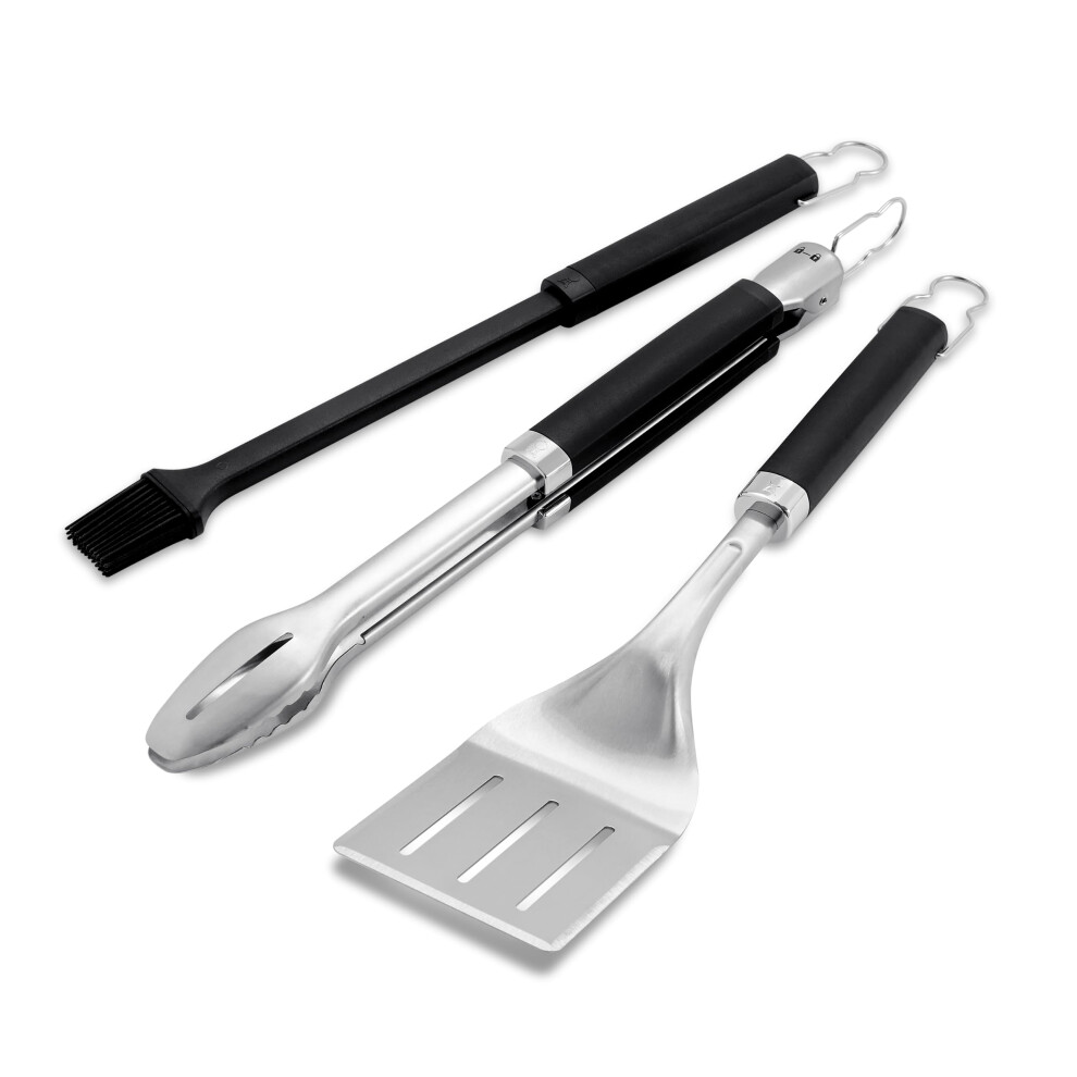 Weber Precision 3Piece Grilling Tool Set  Stainless Steel