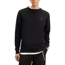 (Black, M) ALL SAINTS Reven Mens Sweatshirts Pullover Jumper