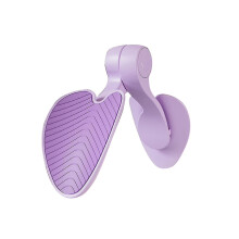 (Purple) Exercise Equipment Buttocks Trainer Outdoor Product Trainers Feminine Creative Multifunctional Female Thigh Exerciser High Quality