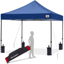 ABCCANOPY Patio Pop Up Canopy Tent 8x8 CommercialSeries Navy Blue