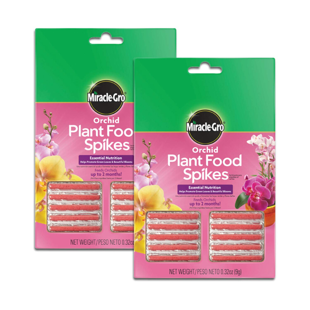 MiracleGro Orchid Plant Food Spikes  2Pack  10 Spikes Per Pack